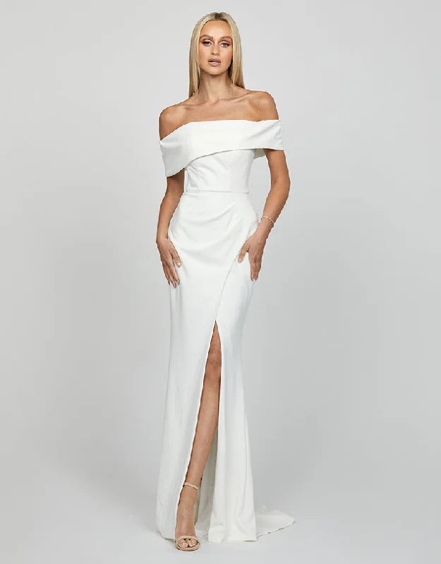 CANDLELIGHT OFF SHOULDER GOWN B55D16LT