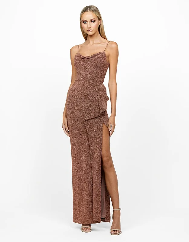 MADDYSON DRAPED NECK MAXI BL56D21L