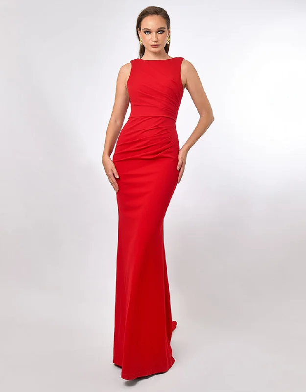 MARTHA COWL BACK GOWN B70D21L