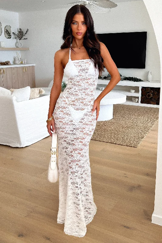 Veradi Maxi Dress - White