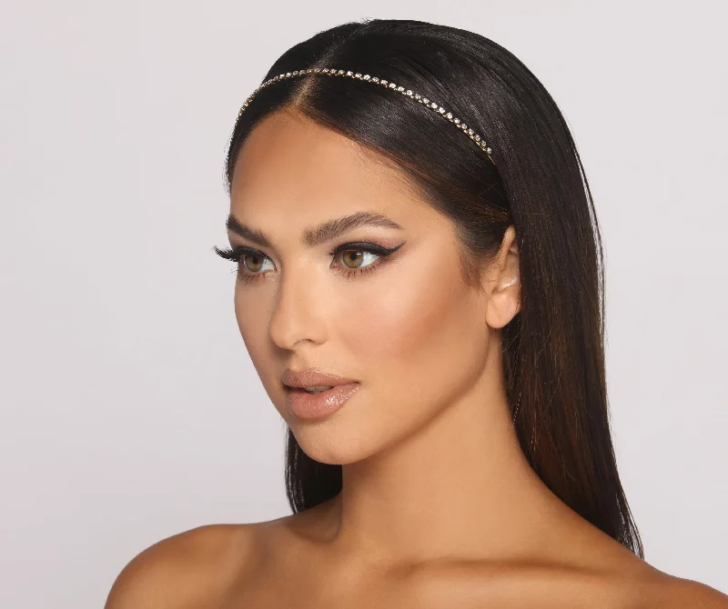 Dainty Mini Rhinestone Headband