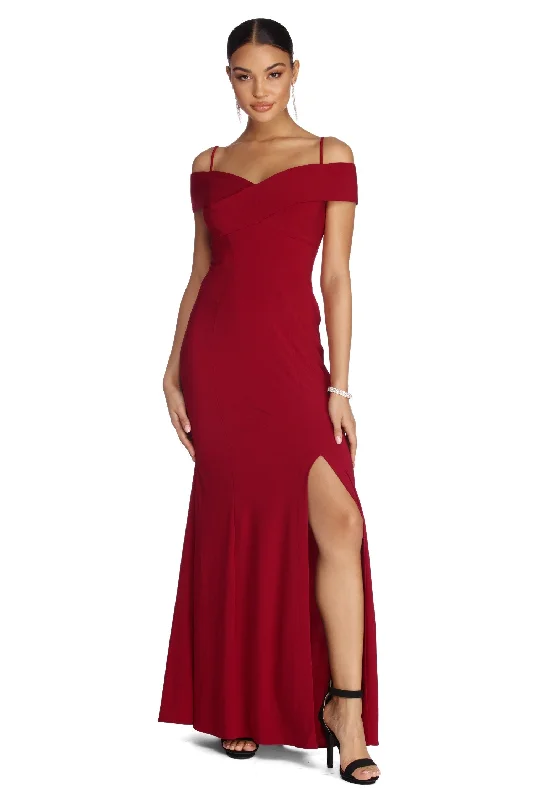 Leighanne Formal Off The Shoulder Dress